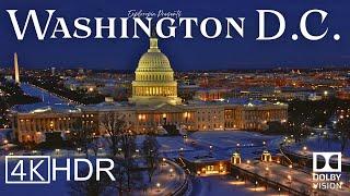 Washington D. C., USA  in 4K HDR ULTRA HD 60 FPS Dolby Vision™ Drone Video