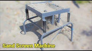 DIY Sand Screen Machine