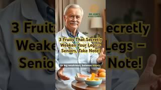 3 Fruits That Secretly Weaken Your Legs – Seniors, Take Note!