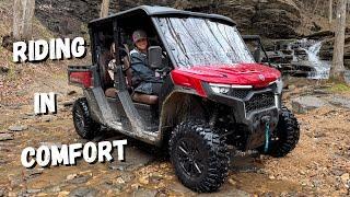 CFMOTO U10 Pro XL Engine Braking | Finding Lost Falls Ride Review