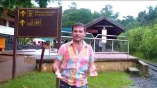 Водопады ИГУАСУ. Бразилия, Аргентина.  Чудеса света. The IGUAZU waterfalls. Brazil, Argentina.