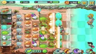 Plants vs Zombies 2: Big Wave Beach - Day 28 Walkthrough