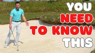 You NEED to know THIS to become a BETTER Bunker Player! Hitting great bunker shots just got easier