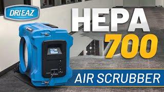 Quiet, Powerful Dri-Eaz HEPA 700 Commercial Air Scrubber