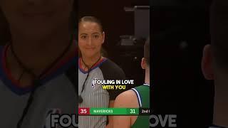 Luka Doncic FLIRTS With REFEREE 