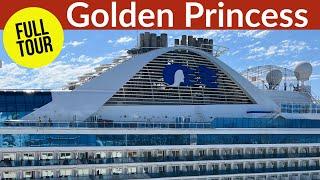 Golden Princess Full Tour - Princess Cruises Ship Tour