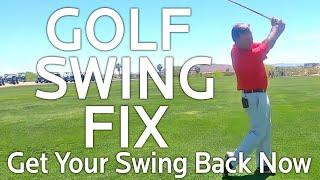 What To Do If You Lose Your Swing