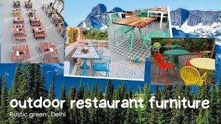 Outdoor Restaurant Furniture