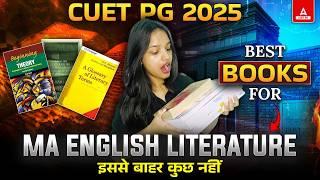 Best CUET PG 2025 Books for MA English Literature 