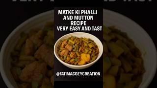 Desi Mutton with Matke Ki Phalli | Spicy & Unique Village Style Recipe #shorts #shortsfeed