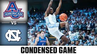 American vs. North Carolina Condensed Game | 2024-25 ACC Men’s Basketball