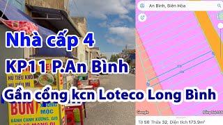 Bán nhà khu phố 11 phường An Bình Biên Hòa Đồng Nai