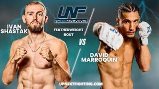 FULL BOUT | David Marroquin vs Ivan Shastak (Featherweight Bout) | Up Next Fighting Rising Stars