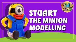 Make Minion with Clay | Easy Clay Art | Despicable Me | Kidu Kidu