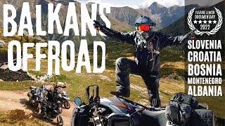 EPIC OFF-ROAD MOTORCYCLE ADVENTURE in the BALKANS - FULL FILM