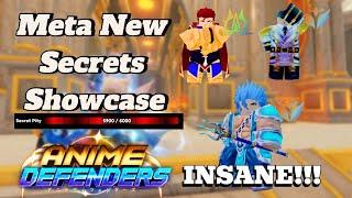 Getting All Athenyx Secrets Showcase (OP) | Anime Defenders