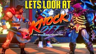 Lets Look at Knock Off! Classic Action Figures in a Fighting Game!