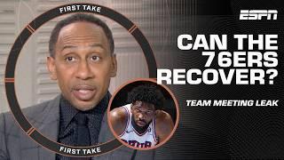 'It's a line you DON'T cross'  Stephen A. SOUNDS OFF on 76ers team meeting leak | First Take