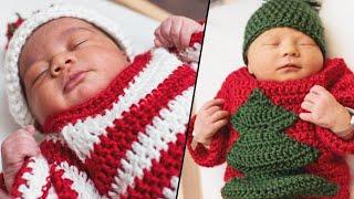 Adorable Newborns Wear Ugly Sweaters for Pittsburgh Hospital's Holiday Party