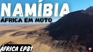 CENTENAS de QUILÔMETROS SOZINHO NO DESERTO, tive que dormir aqui! África EP81