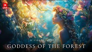 Enjoy the Beauty of the Forest Goddess | Relaxing Fantasy Music & Enchanted Forest Ambience to Relax