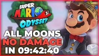 I got EVERY MOON Without Taking Damage | Super Mario Odyssey Damageless World Record