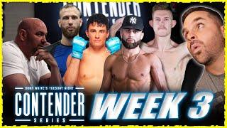 Dana White's Contender Series Week 3 l Full Card Breakdown Betting and Predictions