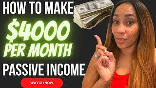 How To Make $4000 A Month Of Passive Income With This Website/ Mobile App! No Experience Necessary!