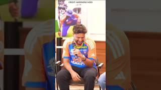 Kuldeep Yadav on making Rohit Sharma dance! #shorts