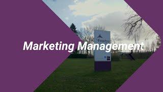 Get to know the Marketing Management study programme at Fontys Venlo