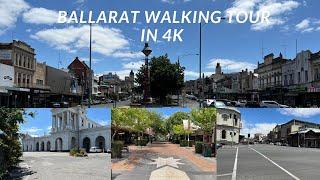 Ballarat, Victoria Walking Tour [4K]