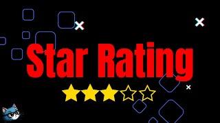 Star Rating pure CSS