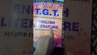 Best book for TGT PGT English. #dsssb #kvs#nvs#htet
