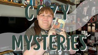 Cozy Mystery Book Haul for newbies || books from a new genre that I was influenced to buy