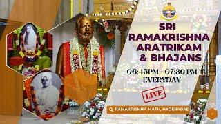 Watch Sri Ramakrishna Aratrikam & Bhajans