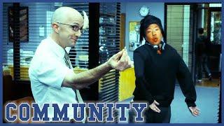 The Dean Uses His Fake Butt | Community