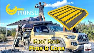 Prinsu Roof Rack Pros and Cons 2005 - 2022 Tacoma | R2M