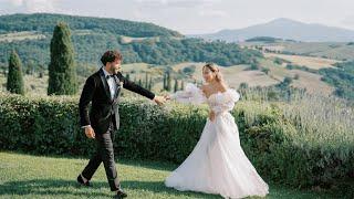 OUR WEDDING VIDEO Tuscany Italy | Vicky Justiz Wedding Video | Wedding Vlog