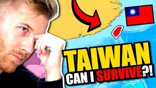 Can I Survive As TAIWAN To Defeat CHINA?! (Dummynation)