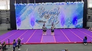 Champion Cheer Academy Cosmic Queens U8 Allstar 1st place Breath of Life May 8th, 2022 Guelph