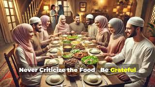 How Can Food Ethics and Halal Lead to a Blessed Meal in Islam?