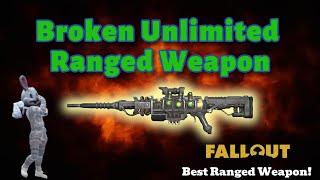 BROKEN!!! Unlimited Range Explosive Energy Weapon -Fallout 76