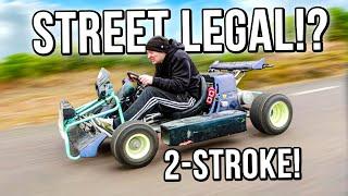 We got STREET LEGAL Go Karts!!