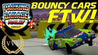 Bouncy Cars FTW! Parking Garage Rally Circuit - First Look