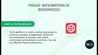 How to Add Text Messaging  with Twilio to Your Booking System | BookingGo SaaS