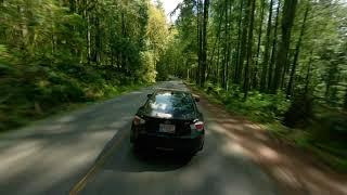 FPV Drone Car Chase Through Rainforest (Pure Sound)