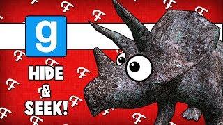 Gmod: Museum Map, Dinosaur & Space Planets! (Garry's Mod Hide & Seek - Comedy Gaming)