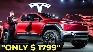 Elon Musk: ''I Am Releasing Tesla's NEW & CHEAP Pickup Truck This Week!''