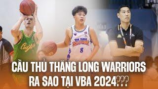 Các cầu thủ Thăng Long Warriors và những ngã rẽ tại VBA 2024