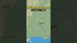 FORT MYERS (RSW) to ST. LOUIS (STL) SOUTHWEST AIRLINES FLIGHT WN4859 #flight #aviation #airplane